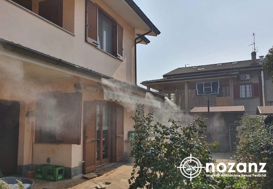 Elimina le zanzare con NoZanz impianto antizanzare senza pesticidi